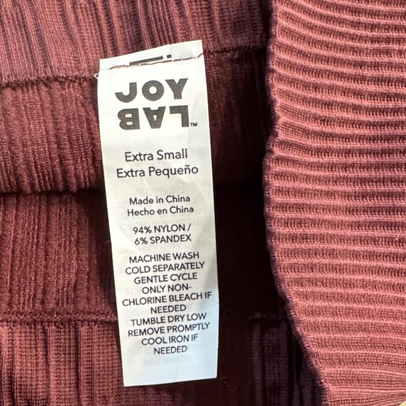JoyLab women’s Burgundy Leggings XS - Picture 13 of 14